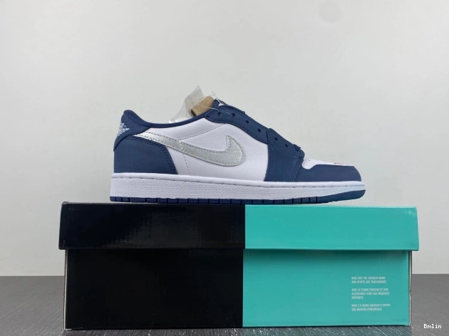 Bmlin Midnight Navy CJ7891-400 1 SB Low Jordan 0709